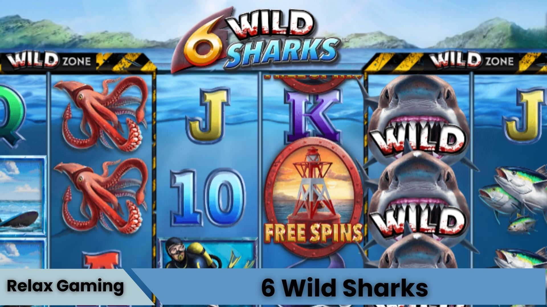 6 Wild Sharks Oyna